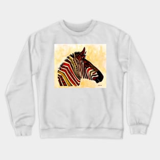 Zebra mandala, variant 1 Crewneck Sweatshirt